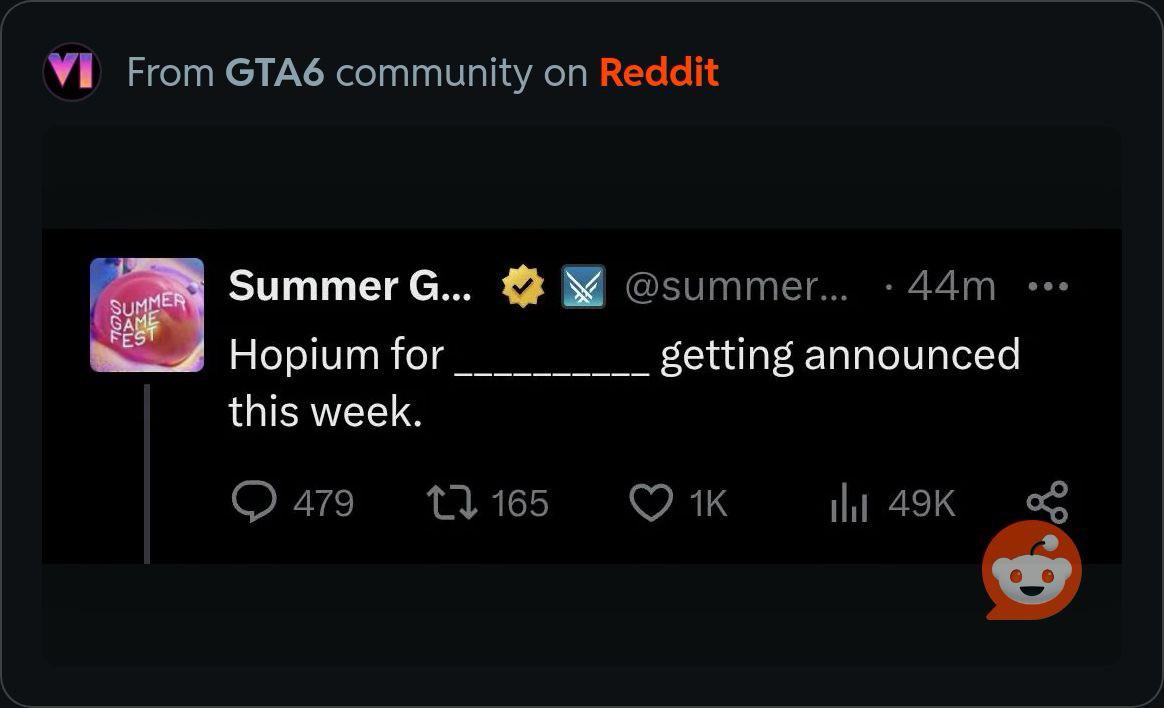 Summer Game Fest social post sparks TES6 speculation ahead of showcase